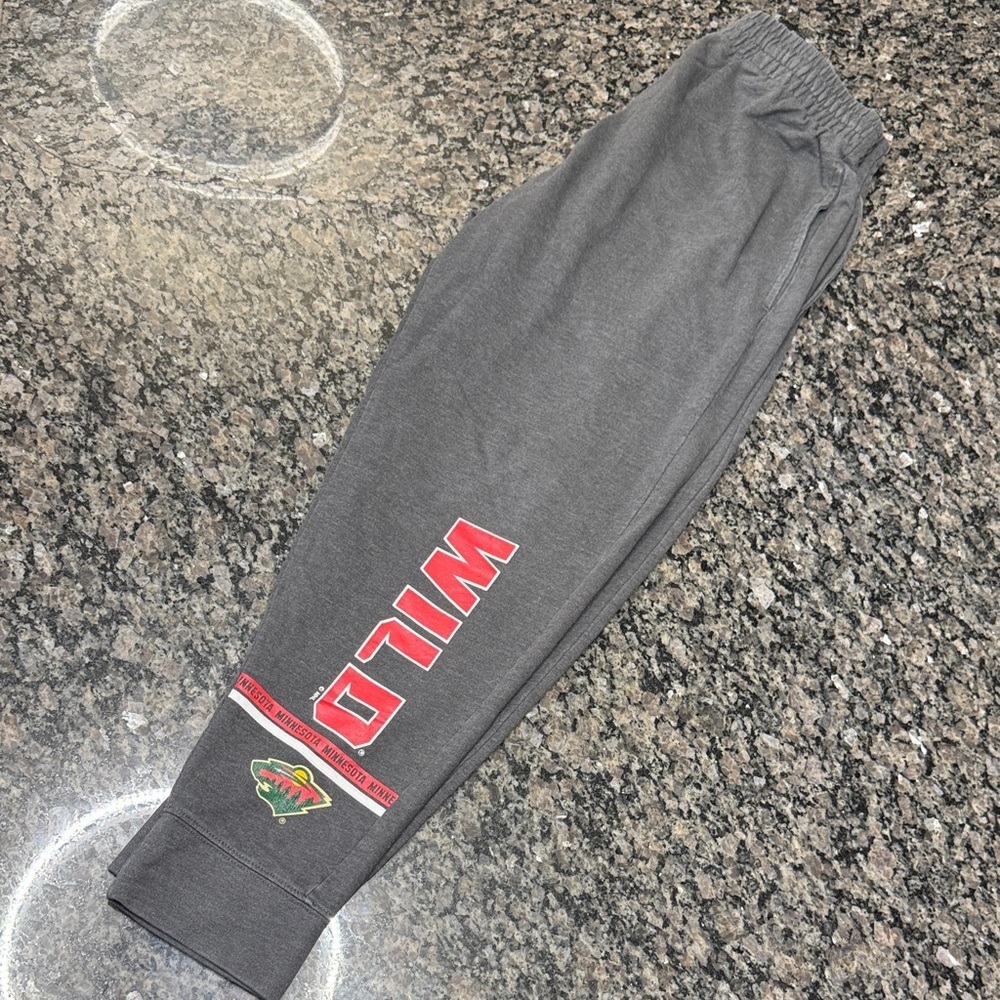 Minnesota Wild Hockey Gray Men's Joggers